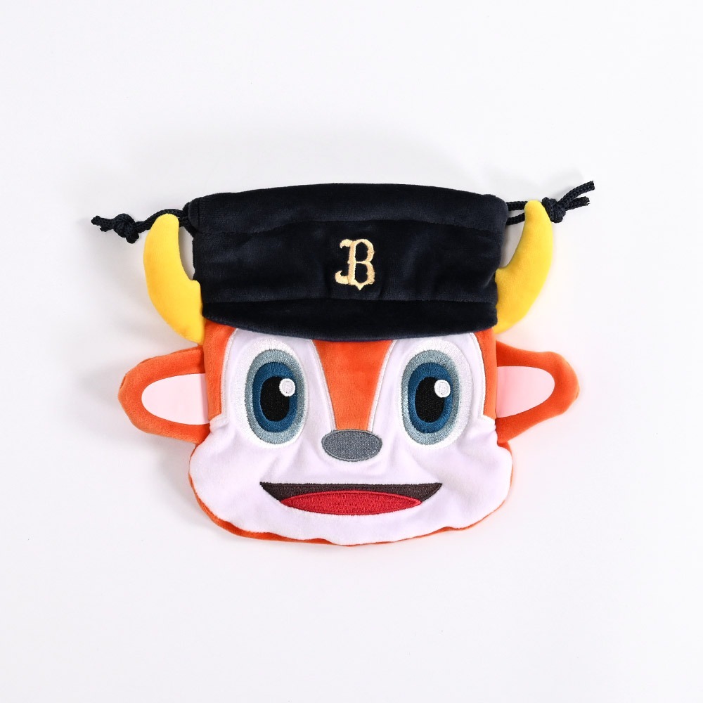 歐力士猛牛 吉祥物束口袋-細節圖2