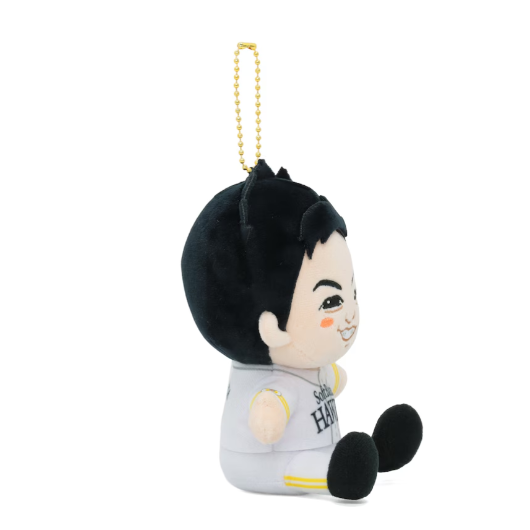 福岡軟銀 柳田悠岐 吊飾娃娃-細節圖2