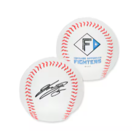 北海道火腿鬥士 球員印刷簽名球-細節圖2