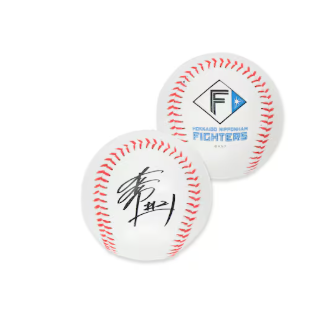 北海道火腿鬥士 球員印刷簽名球-細節圖3