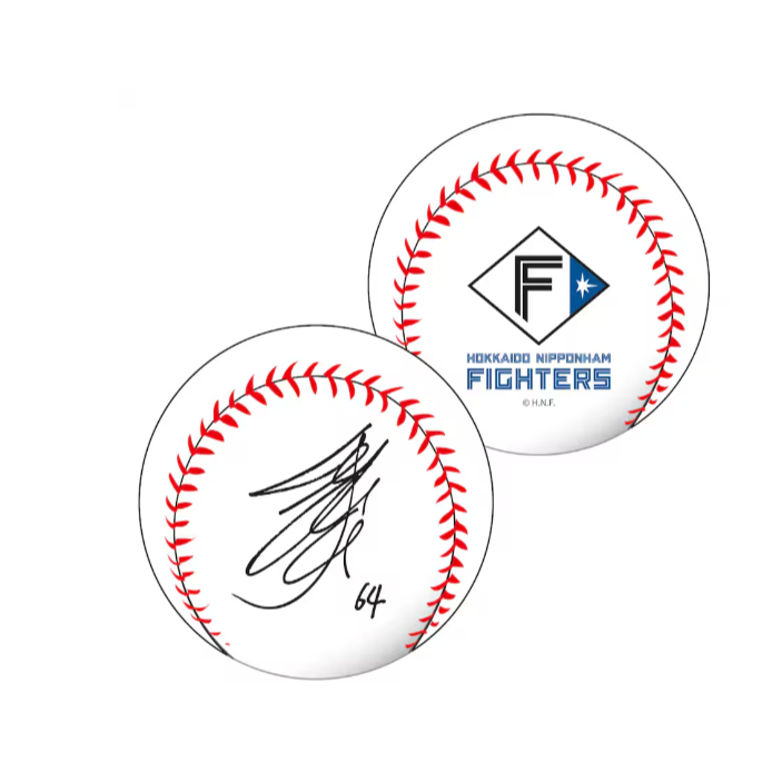 北海道火腿鬥士 球員印刷簽名球-細節圖8