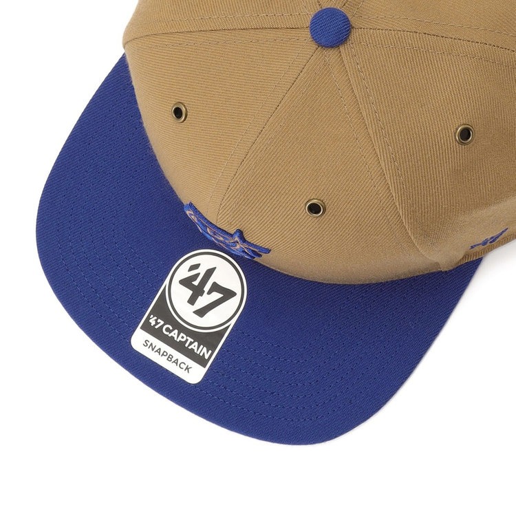 橫濱海灣之星 棕色藍Logo球帽-細節圖4