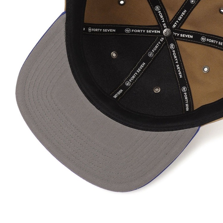 橫濱海灣之星 棕色藍Logo球帽-細節圖5