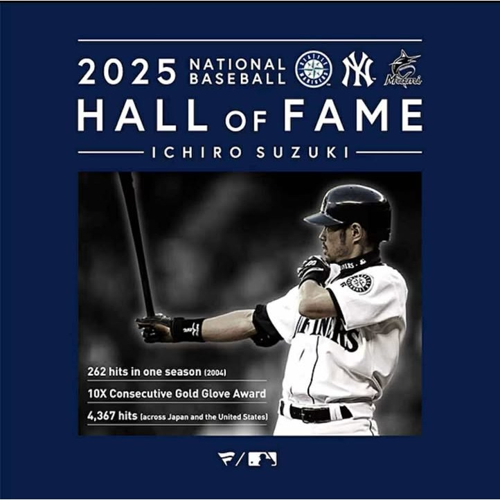 鈴木一朗 名人堂紀念T恤(兩色)-細節圖2