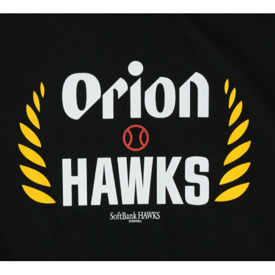 福岡軟銀xOrion啤酒 T恤(兩色)-細節圖3