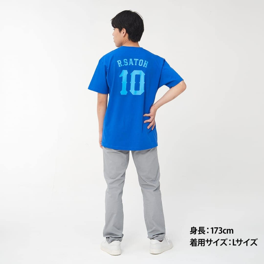 西武獅 藍色球員背號T恤-細節圖4