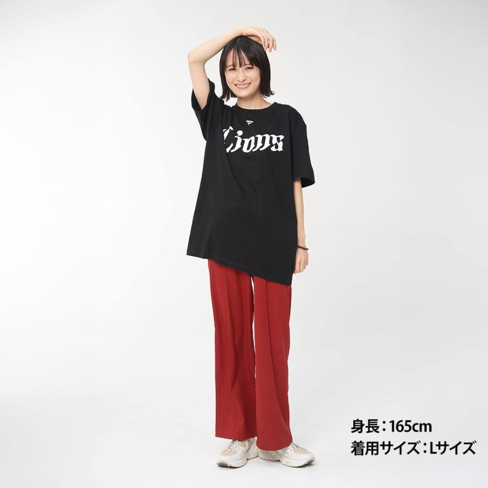 西武獅 黑色球員背號T恤-細節圖3