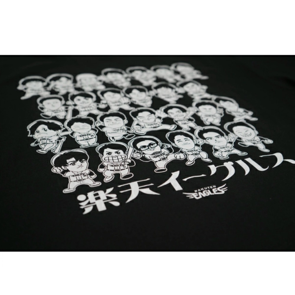 樂天金鷹 少年漫畫風 全員集合T恤-細節圖4