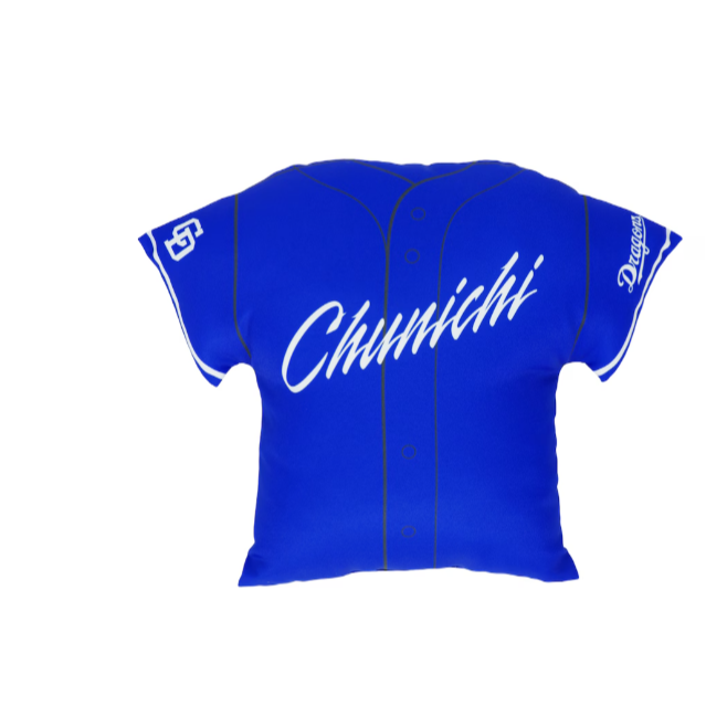 福岡軟銀x中日龍 雙面抱枕-細節圖2