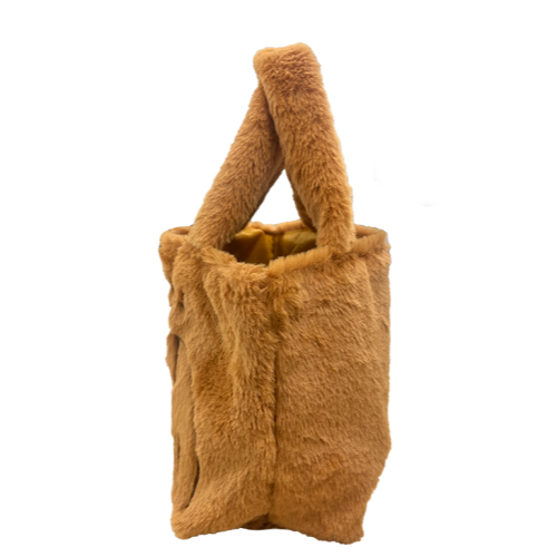 養樂多燕子 毛絨手提袋-細節圖2