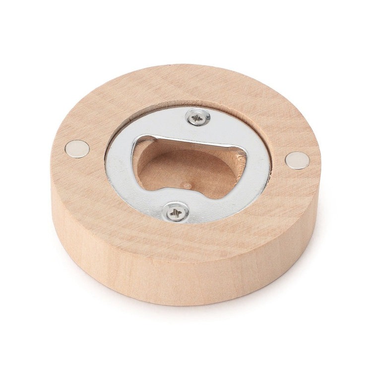 橫濱海灣之星 木頭磁鐵開瓶器-細節圖2