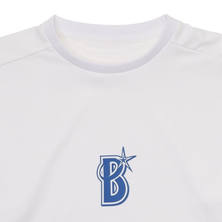 橫濱海灣之星 涼感防紫外線白色長袖T恤-細節圖4