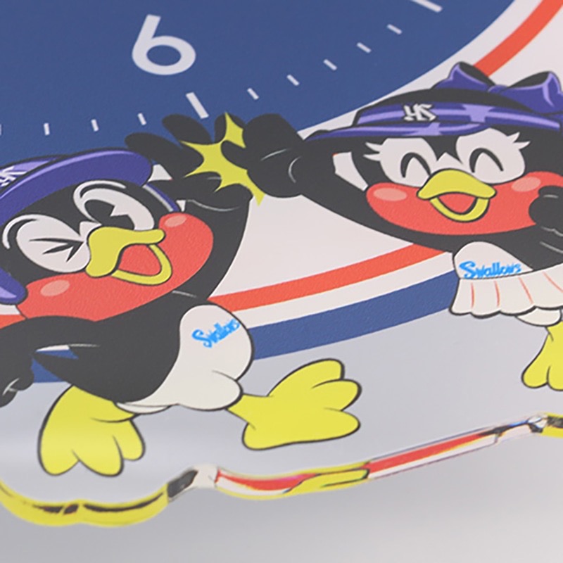 養樂多燕子 吉祥物壓克力時鐘-細節圖5