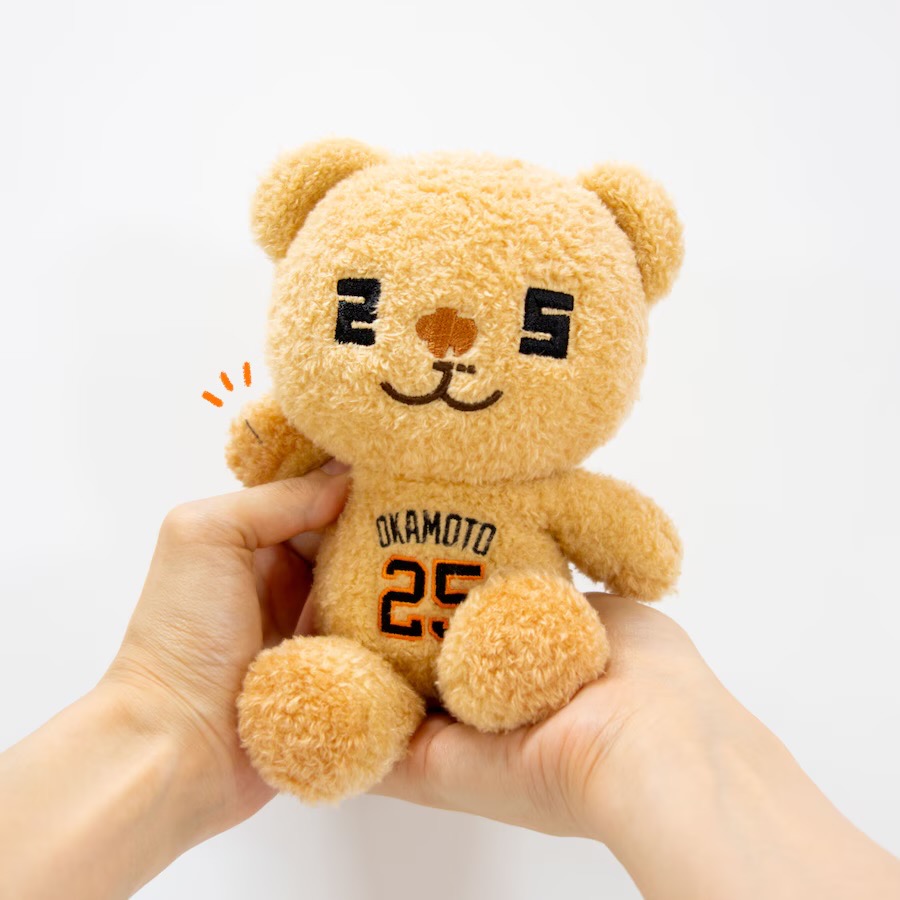 讀賣巨人 岡本和真 動物娃娃-細節圖4