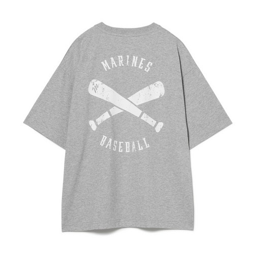 千葉羅德海洋 NCE 球棒印花T恤（兩色）-細節圖5