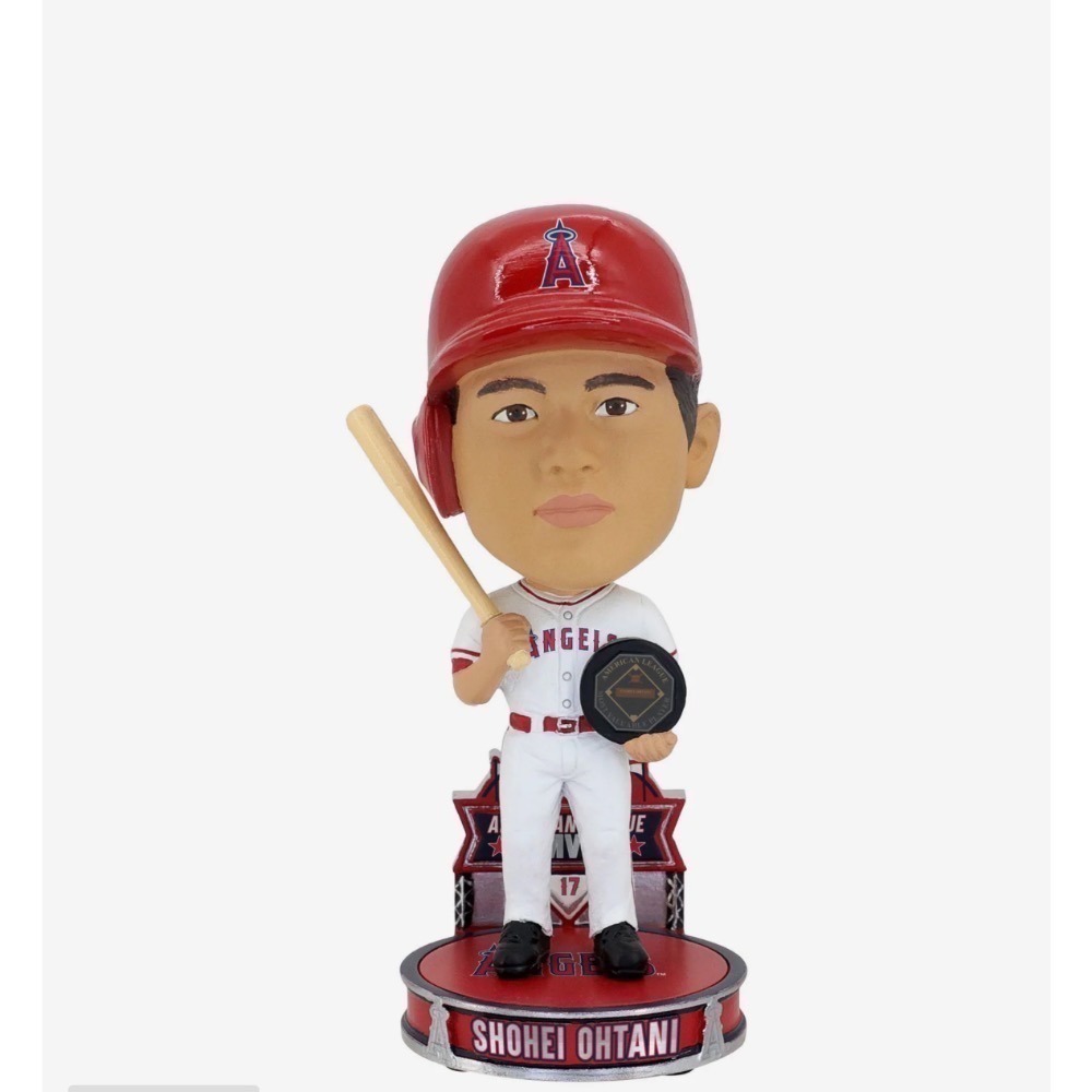 大谷翔平 2023美聯MVP 迷你公仔