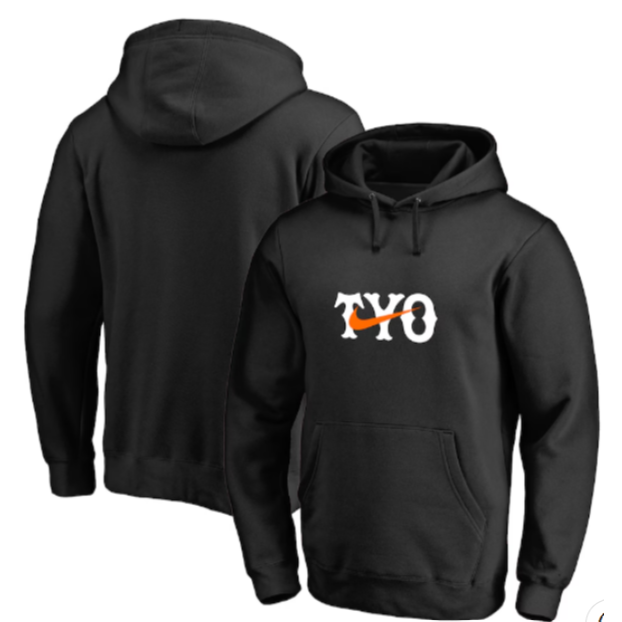 讀賣巨人隊 Nike 黑色 TYO Swoosh 帽T S