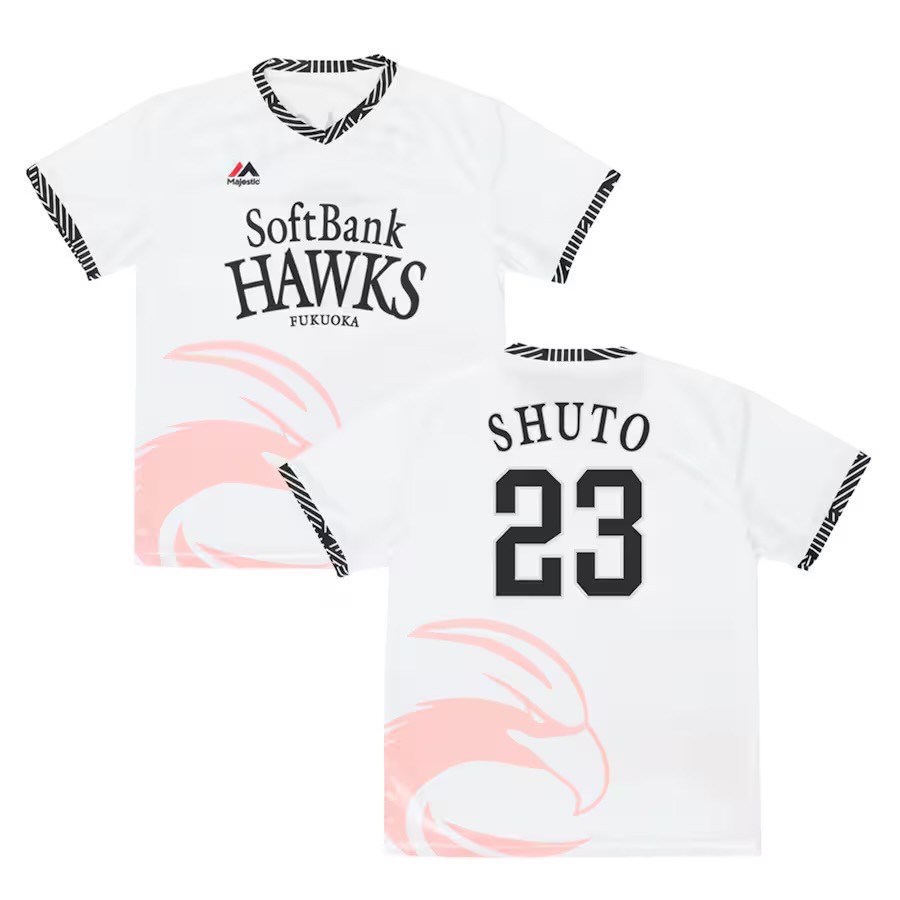 福岡軟銀 鷹祭 球員背號足球衣-細節圖3