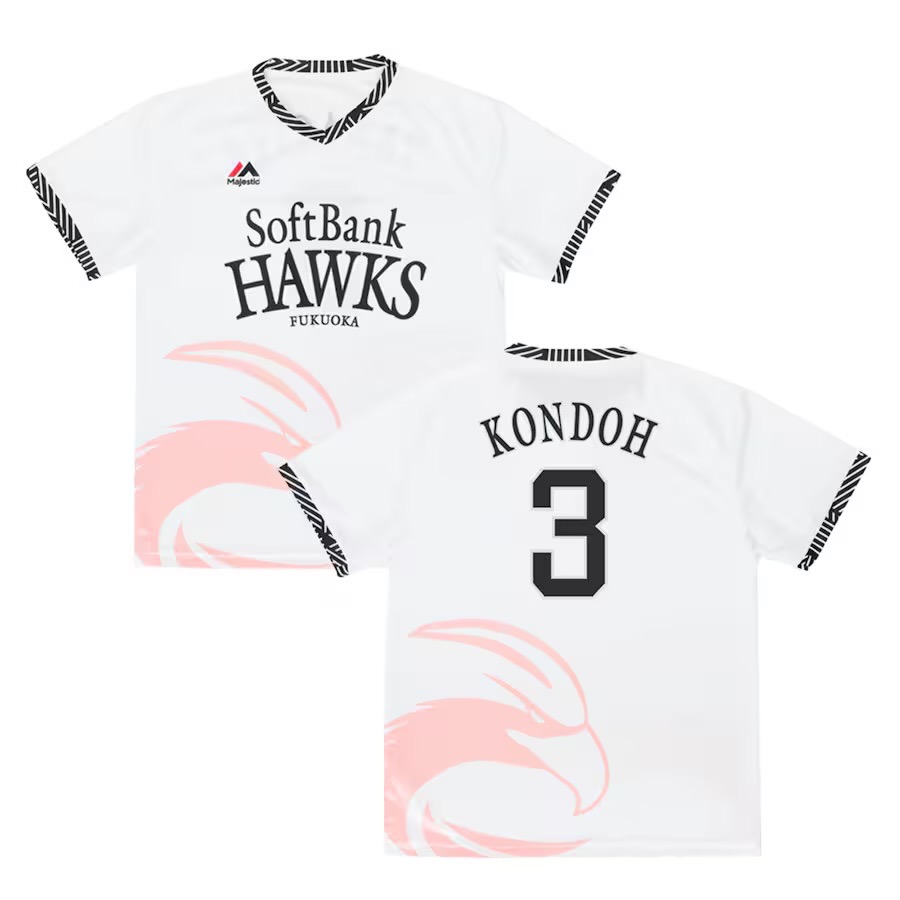 福岡軟銀 鷹祭 球員背號足球衣-細節圖6