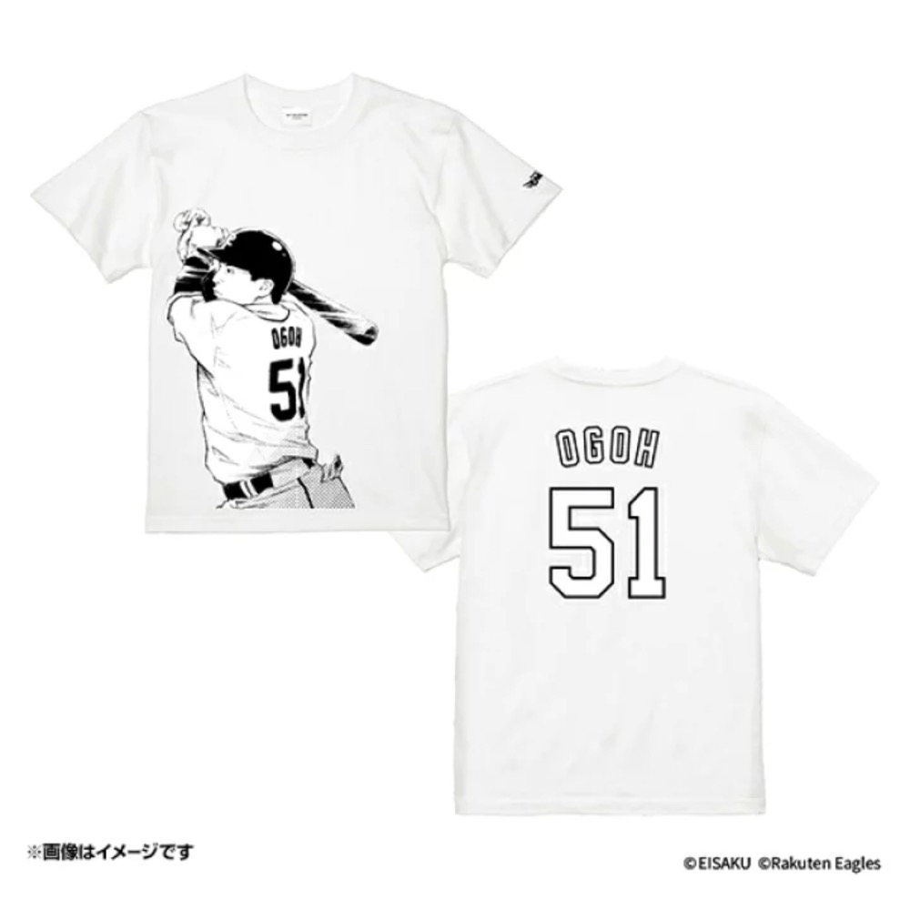 樂天金鷹x窪之内英策 小郷裕哉T恤-細節圖2