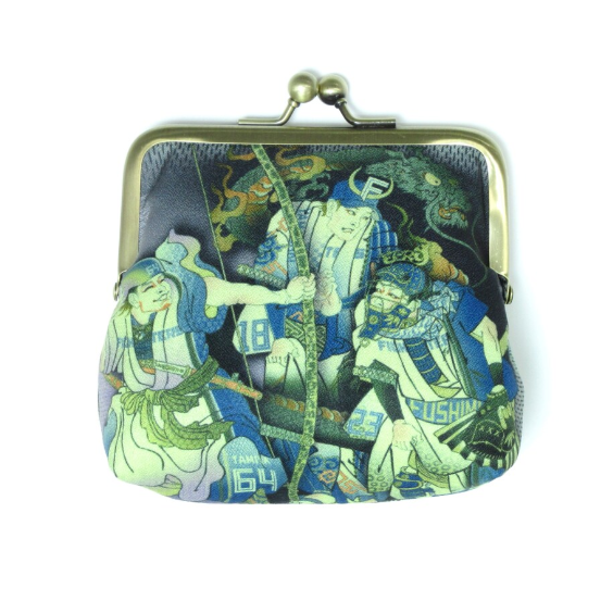 北海道火腿鬥士 浮世繪零錢包-細節圖2