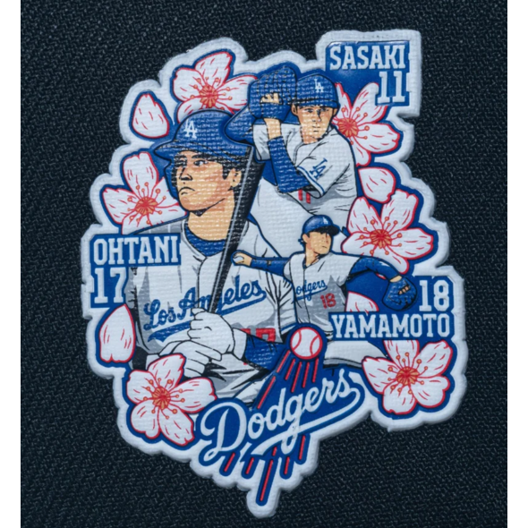 New Era 洛杉磯道奇 日本選手 D全封帽-細節圖2