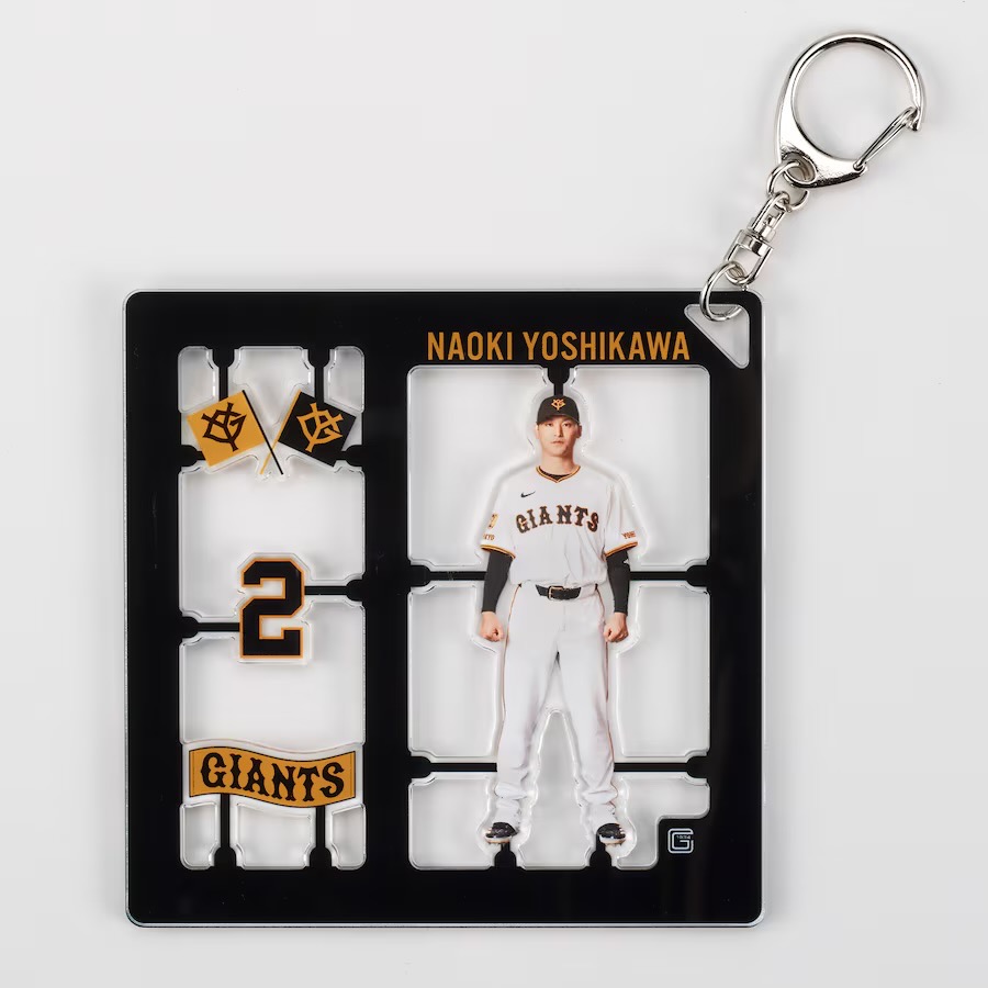 讀賣巨人 球員模型風鑰匙圈-細節圖3