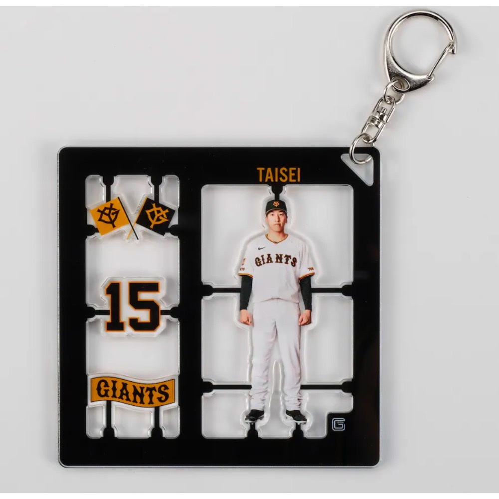 讀賣巨人 球員模型風鑰匙圈-細節圖6