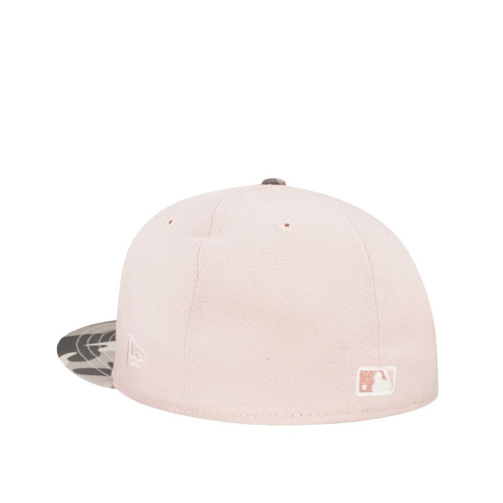 大谷翔平 東京開幕戰 粉色刺繡全封帽-細節圖3