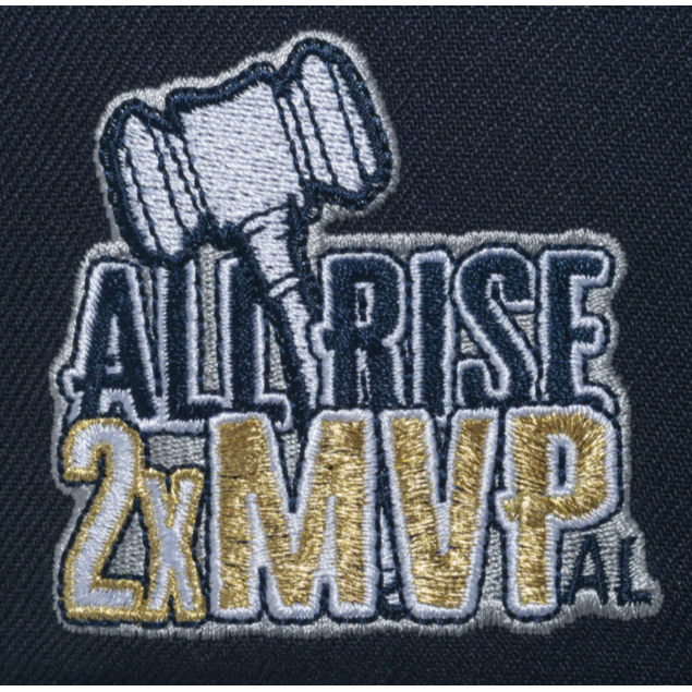 Aaron Judge 2xMVP 深藍球帽-細節圖3