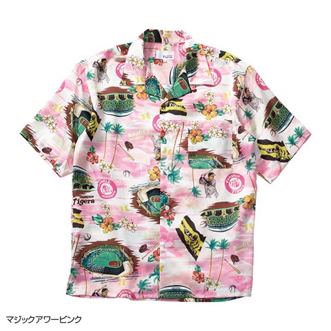 阪神虎 夏威夷襯衫（三色）-細節圖3