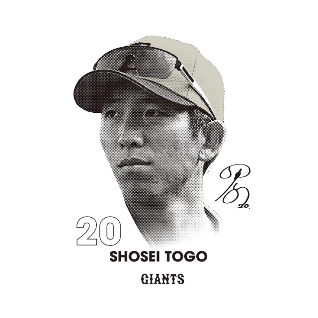 讀賣巨人 球員人像T恤(四位球員)-細節圖2