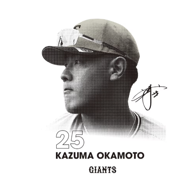 讀賣巨人 球員人像T恤(四位球員)-細節圖4