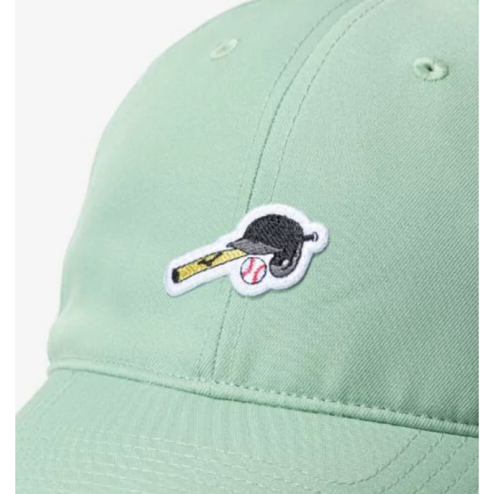 美津濃 綠色野球帽-細節圖2