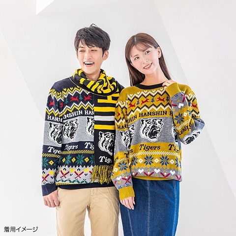 阪神虎 毛衣（兩色）-細節圖6