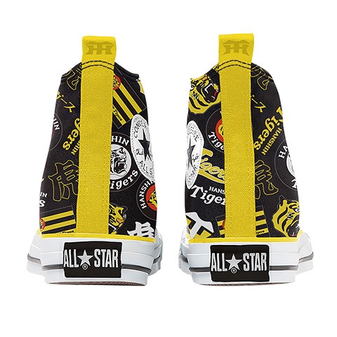 阪神虎xCONVERSE CANVAS ALL STAR HI帆布鞋-細節圖4