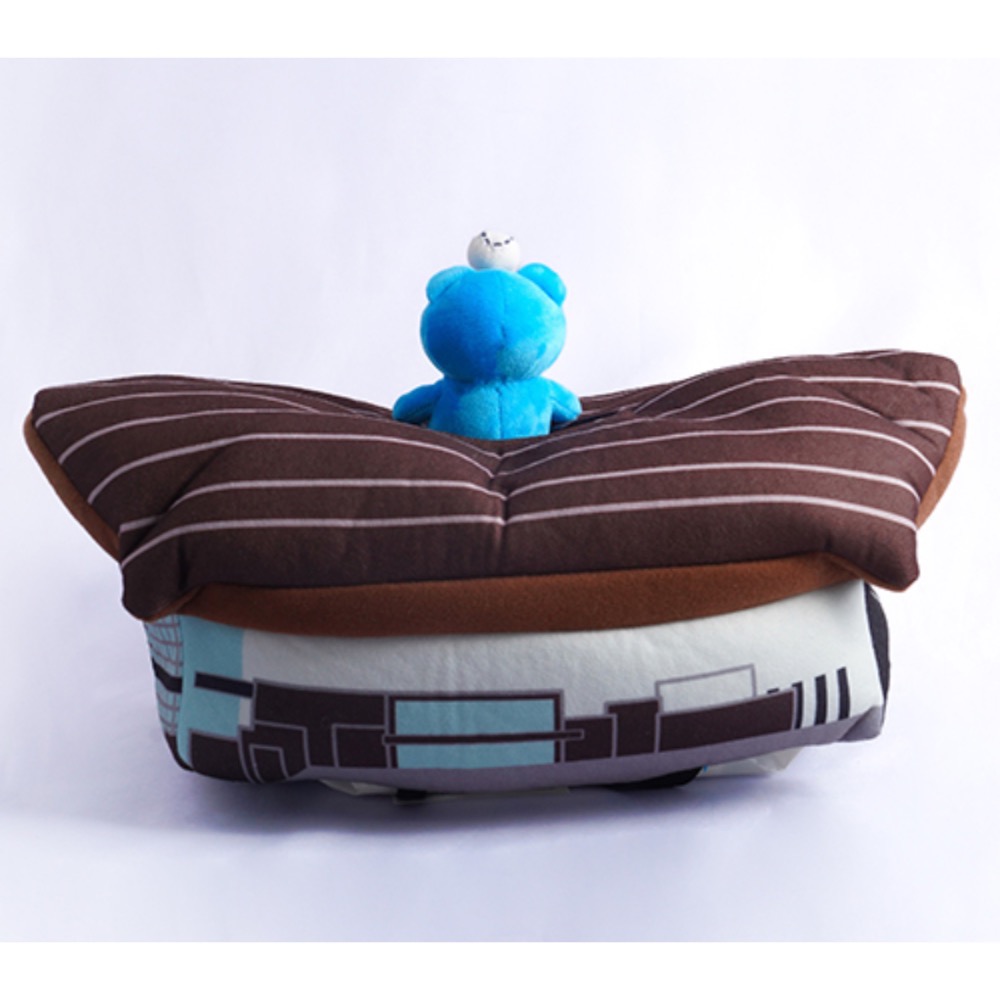 北海道火腿鬥士 ES CON FIELD HOKKAIDO 面紙盒-細節圖2