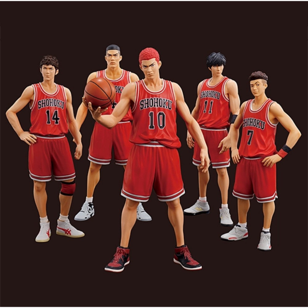 灌籃高手 湘北先發五人公仔-細節圖3