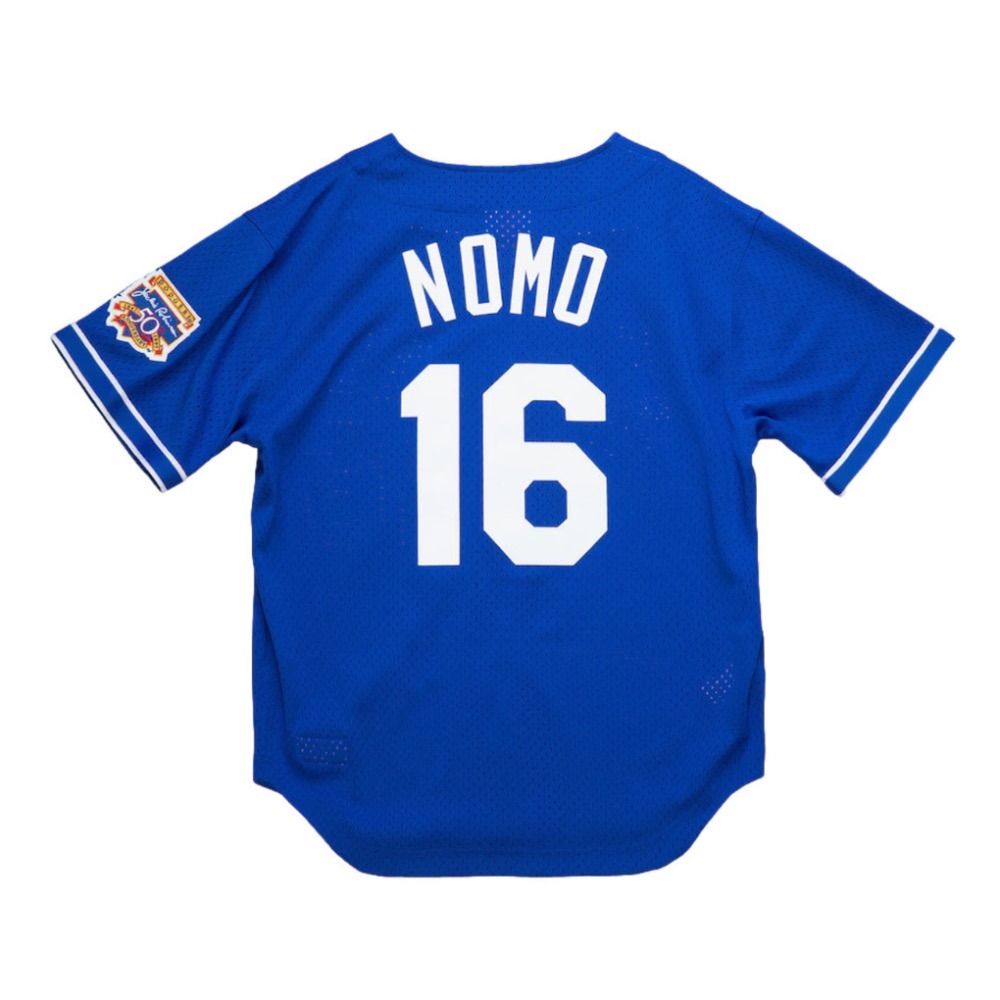 洛杉磯道奇 野茂英雄 復刻1997打擊練習衣-細節圖2