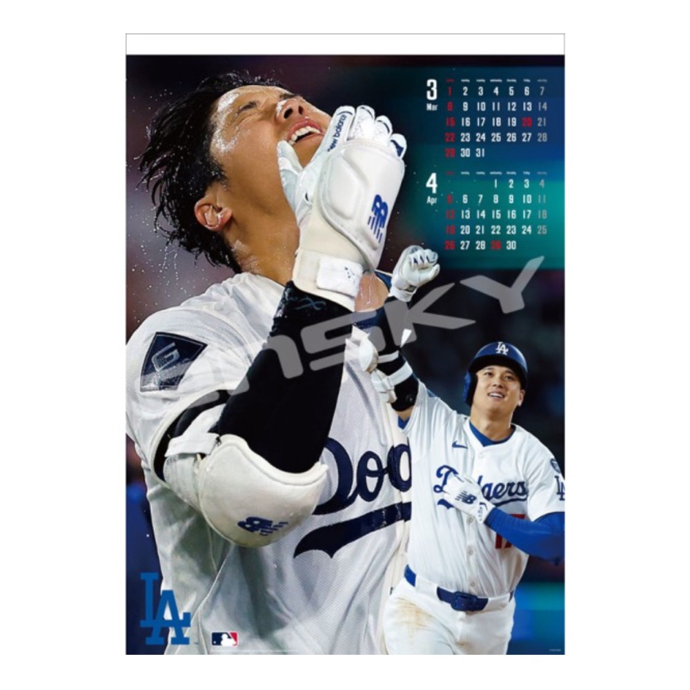 大谷翔平 2026壁掛日曆-細節圖3