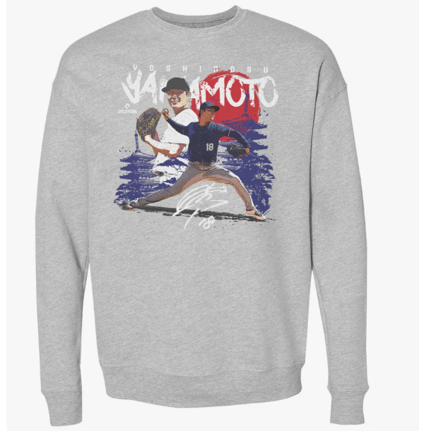 山本由伸  D Rising Sun長袖T恤(兩色)-細節圖2