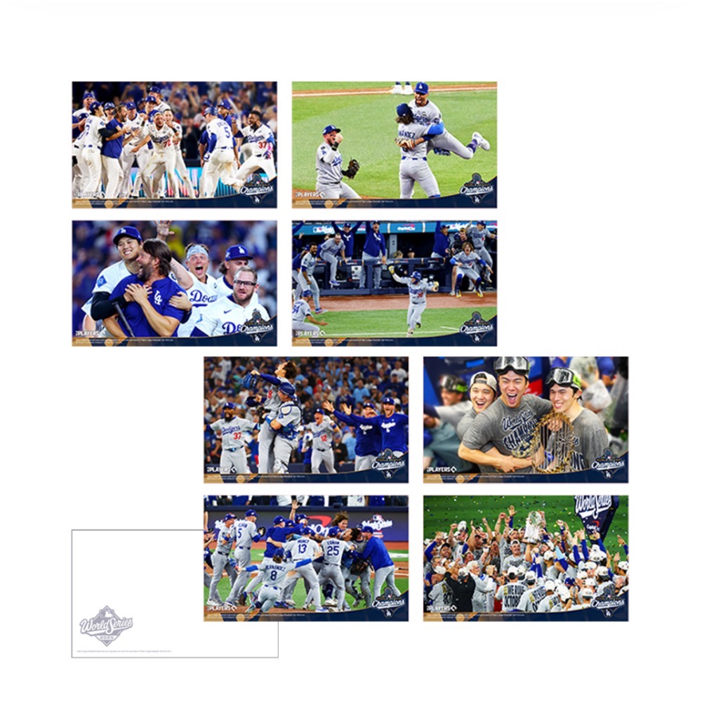 洛杉磯道奇 2025世界大賽冠軍郵票-細節圖3
