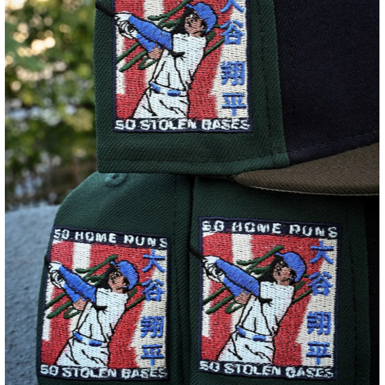 大谷翔平 50轟50盜全封帽-細節圖2