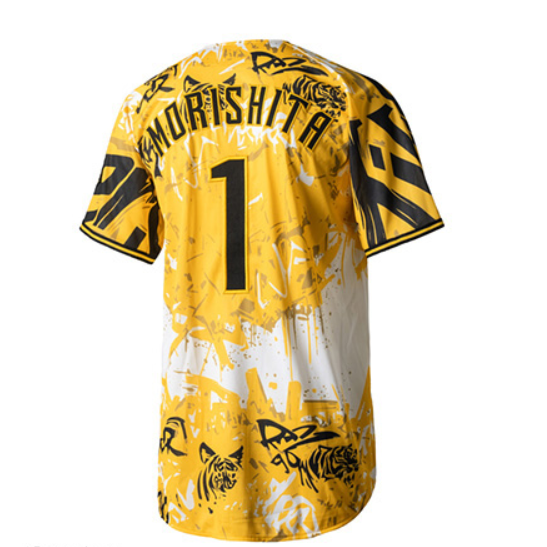 阪神虎 90周年 虎之夏有背號球衣-細節圖2