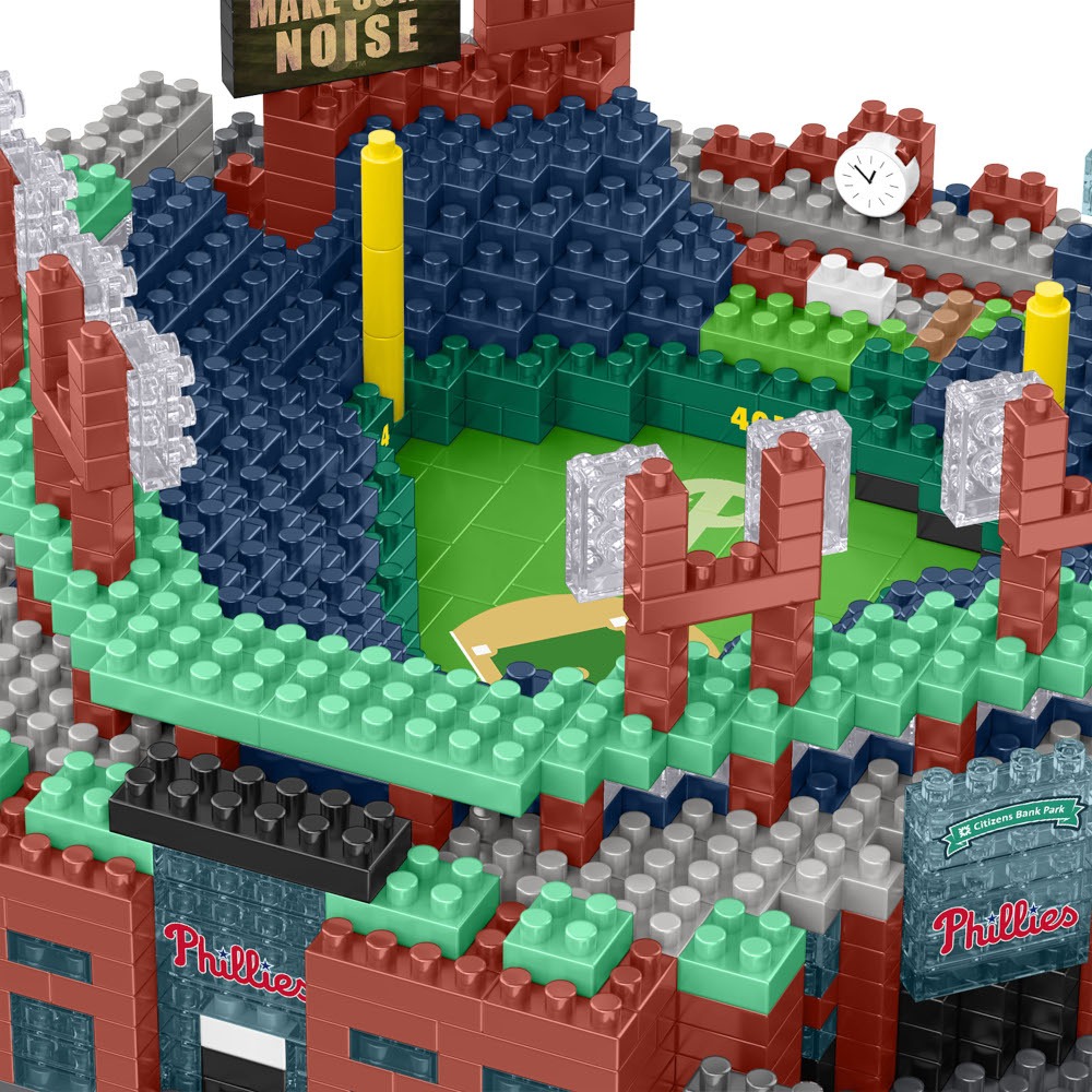 費城費城人 球場積木模型-細節圖2