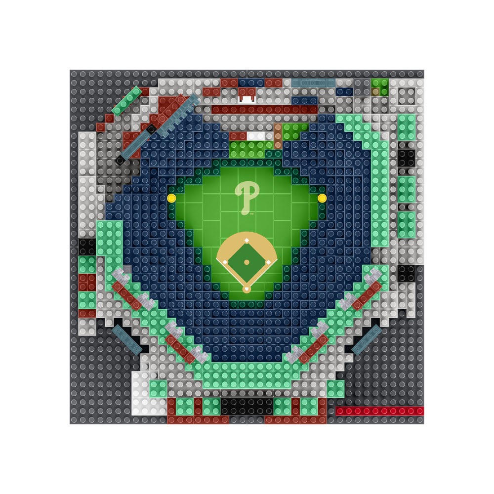 費城費城人 球場積木模型-細節圖3