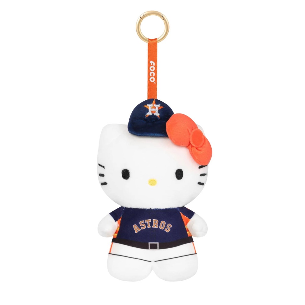 MLB Hello Kitty 鑰匙圈娃娃-細節圖5