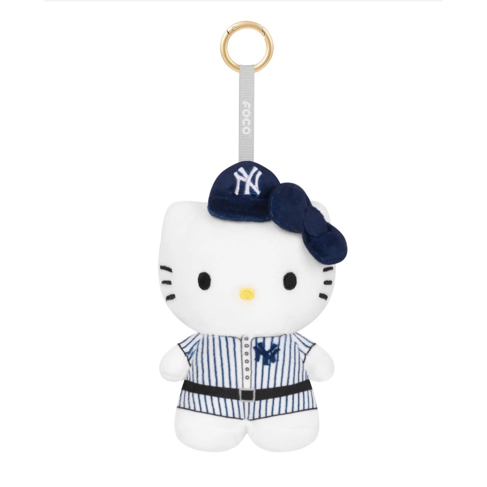 MLB Hello Kitty 鑰匙圈娃娃-細節圖4