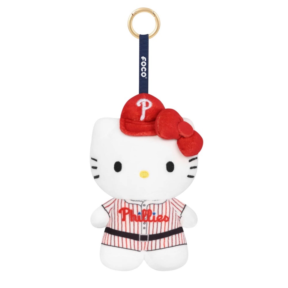 MLB Hello Kitty 鑰匙圈娃娃-細節圖6