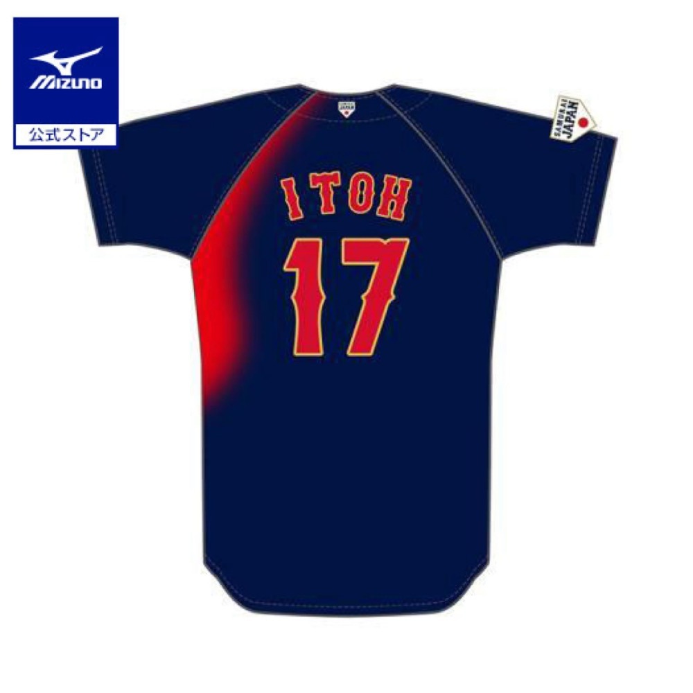 侍Japan 日本武士隊 客場背號球衣-細節圖5